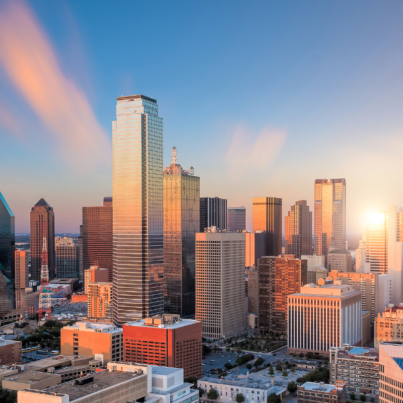 Scenic view of Dallas Area