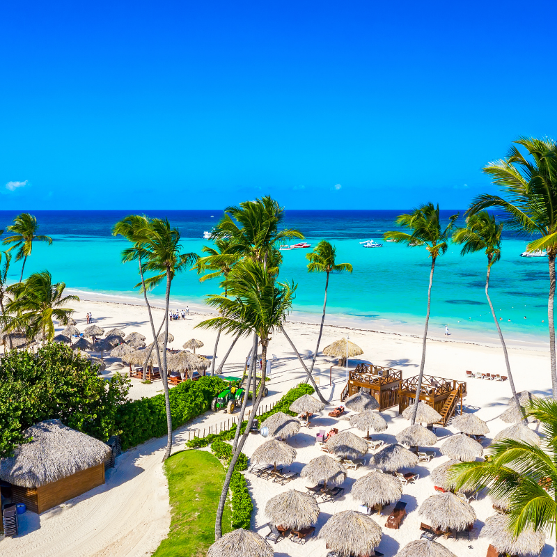 Scenic view of Dominican Republic