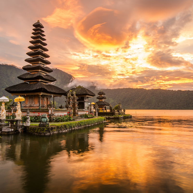 Scenic view of Indonesia