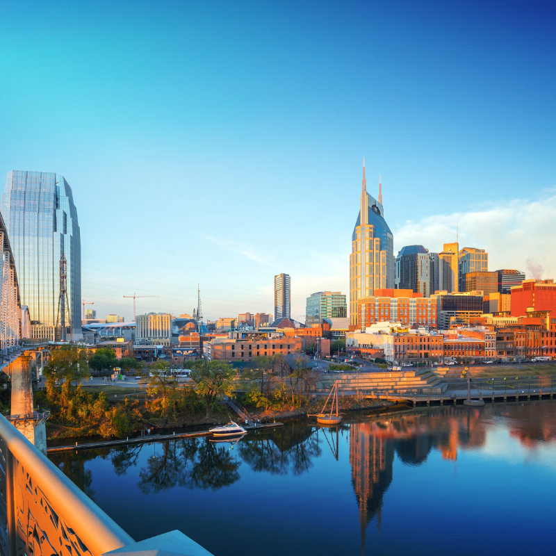 Scenic view of Nashville Area