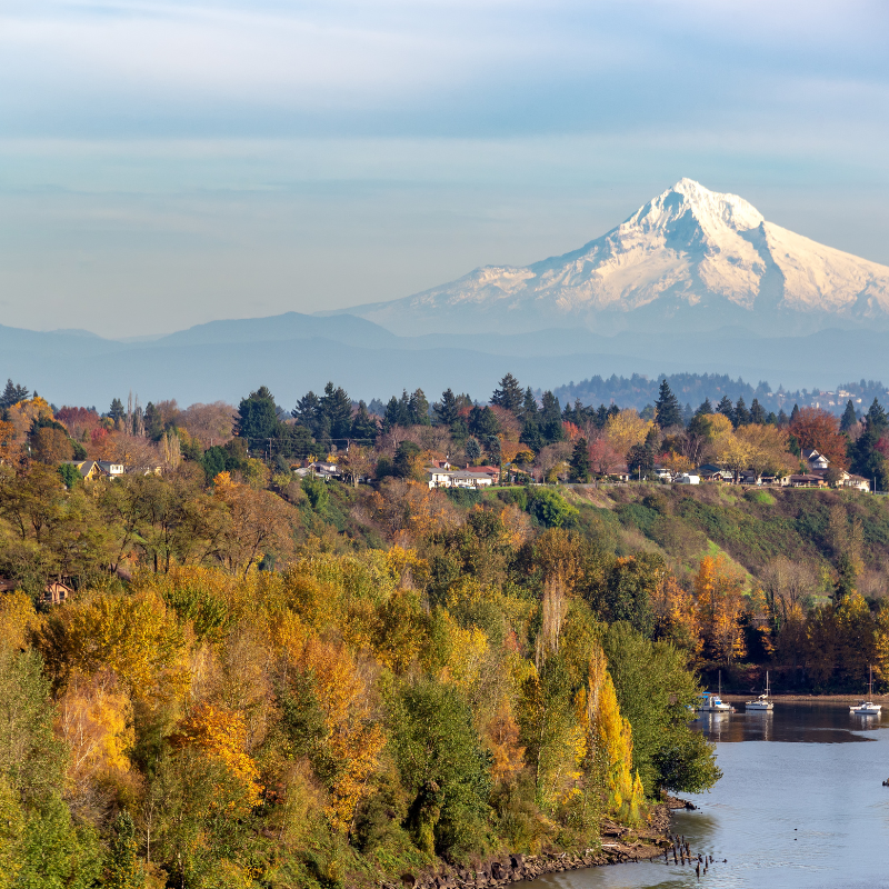 Scenic view of Oregon - Inland