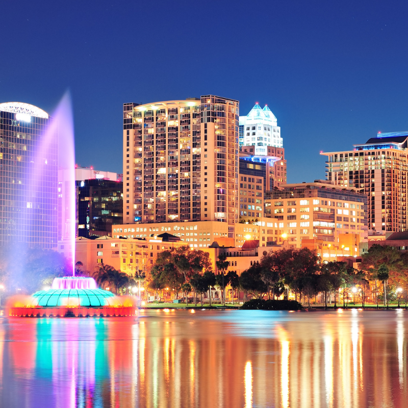 Scenic view of Orlando, Florida, United States