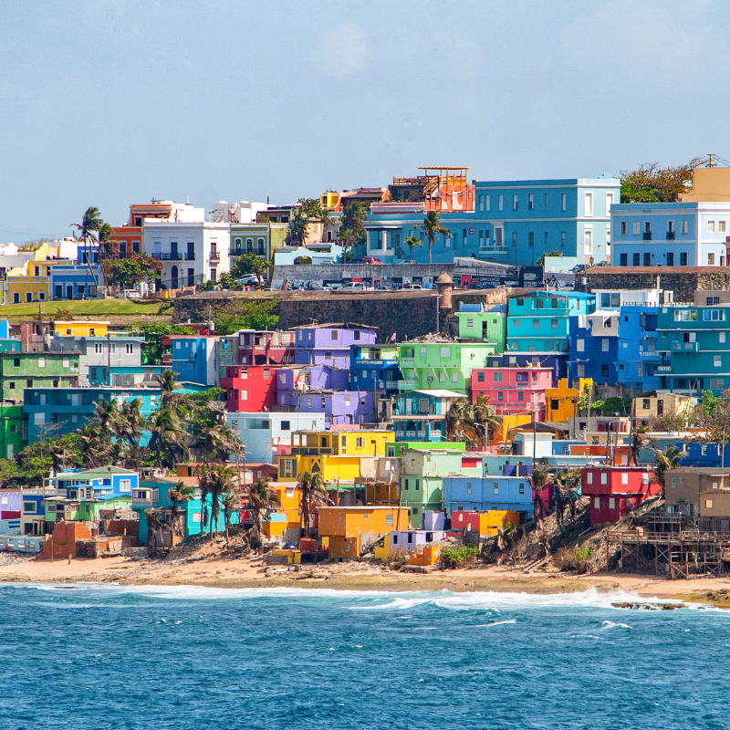Scenic view of Puerto Rico