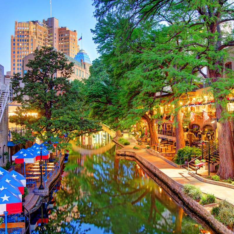 Scenic view of San Antonio Area
