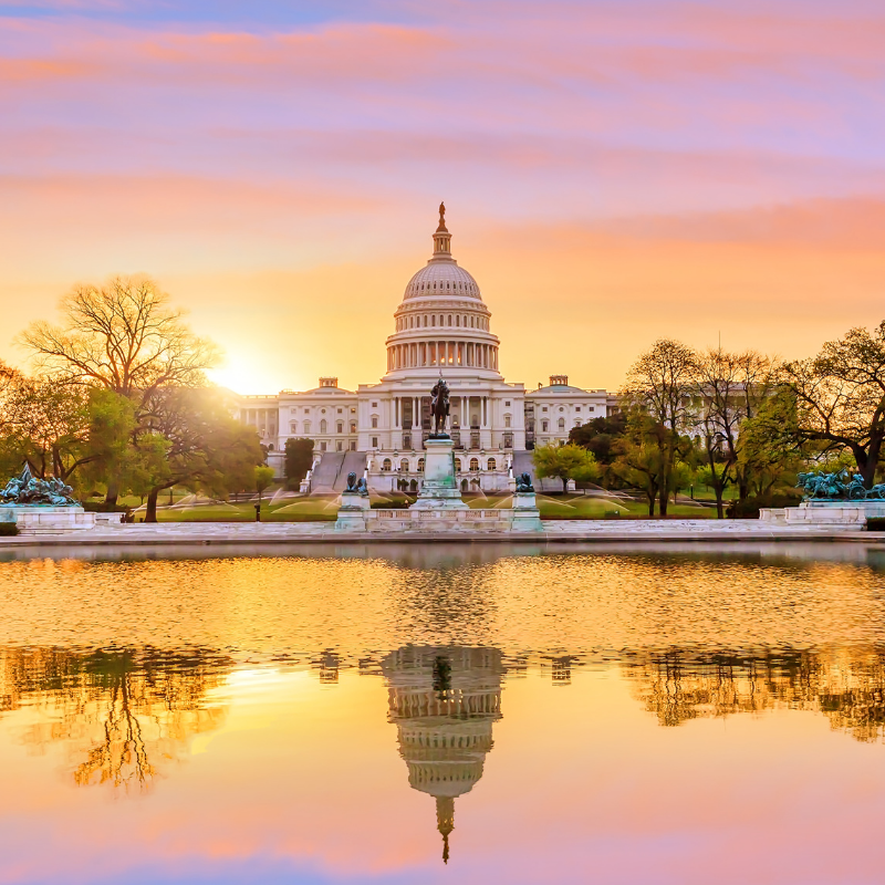 Scenic view of Washington
